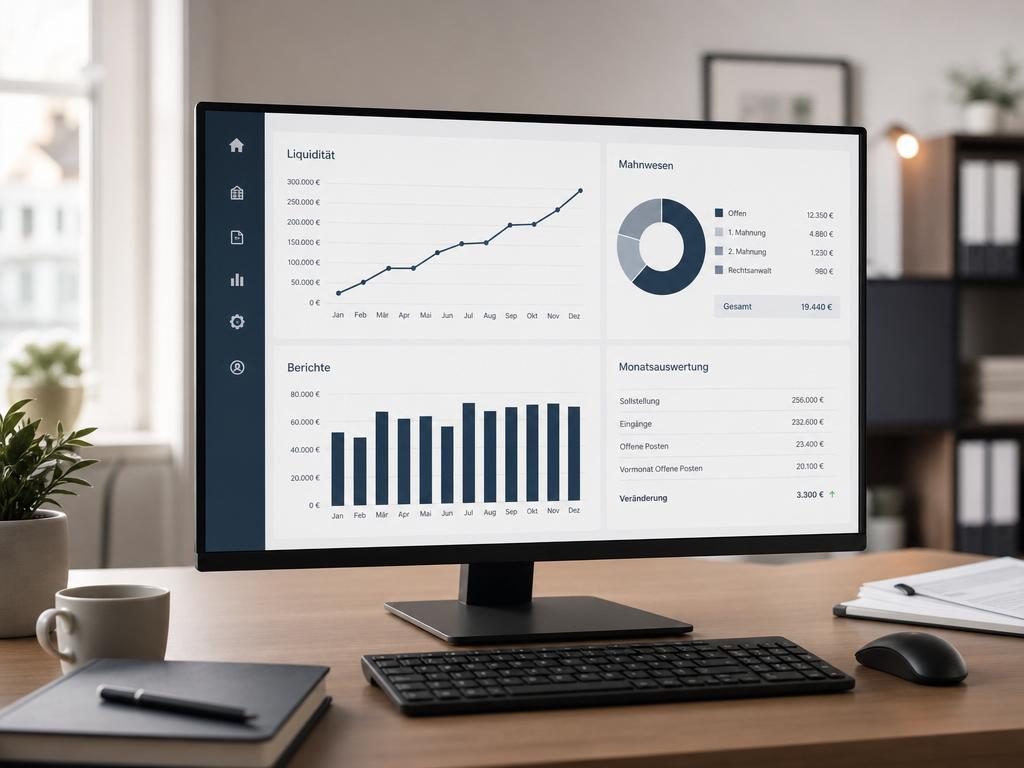 Reporting und Monitoring Dashboard für Immobilienverwaltungen